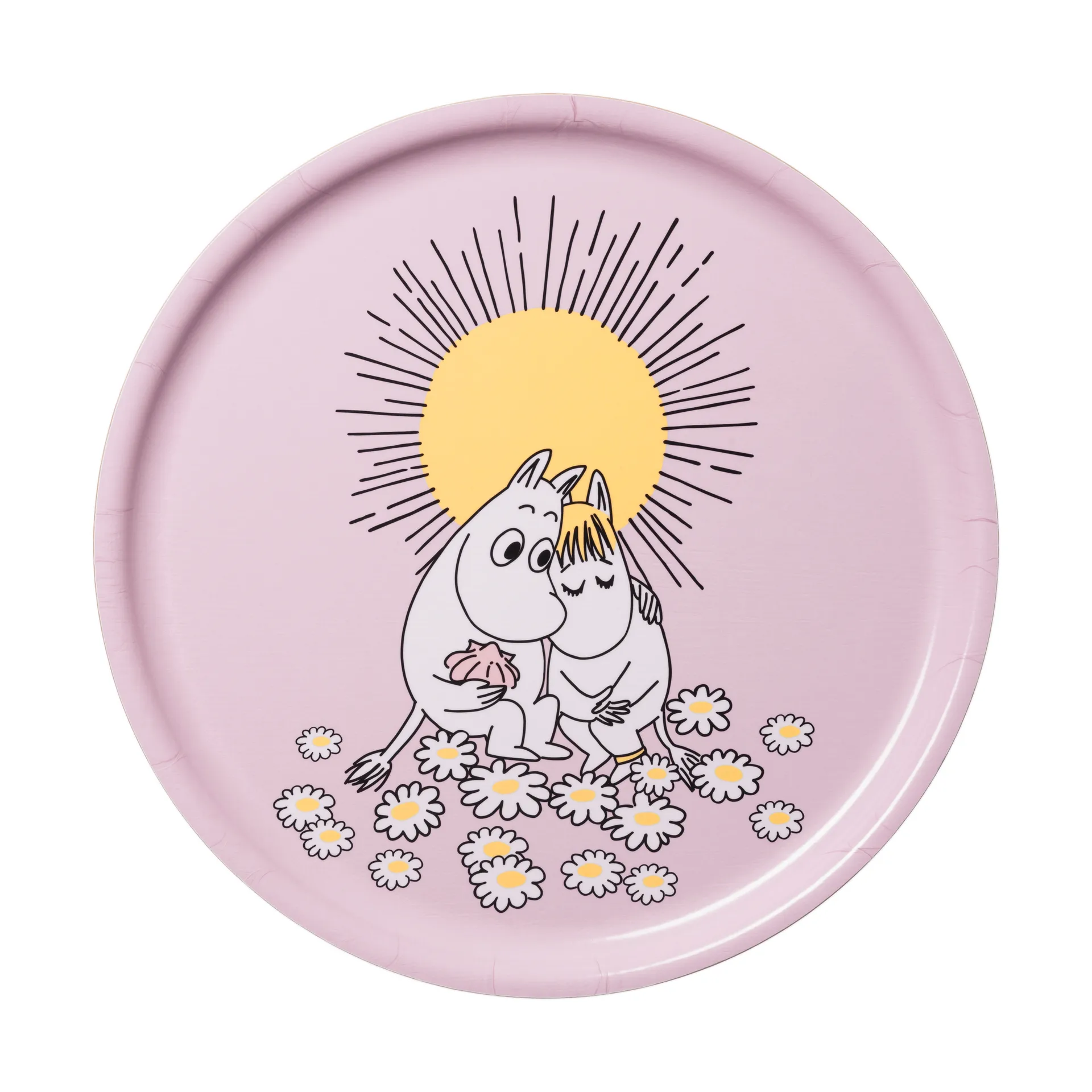 Plateau Moomin Förälskade, Ø35 cm Moomin Arabia