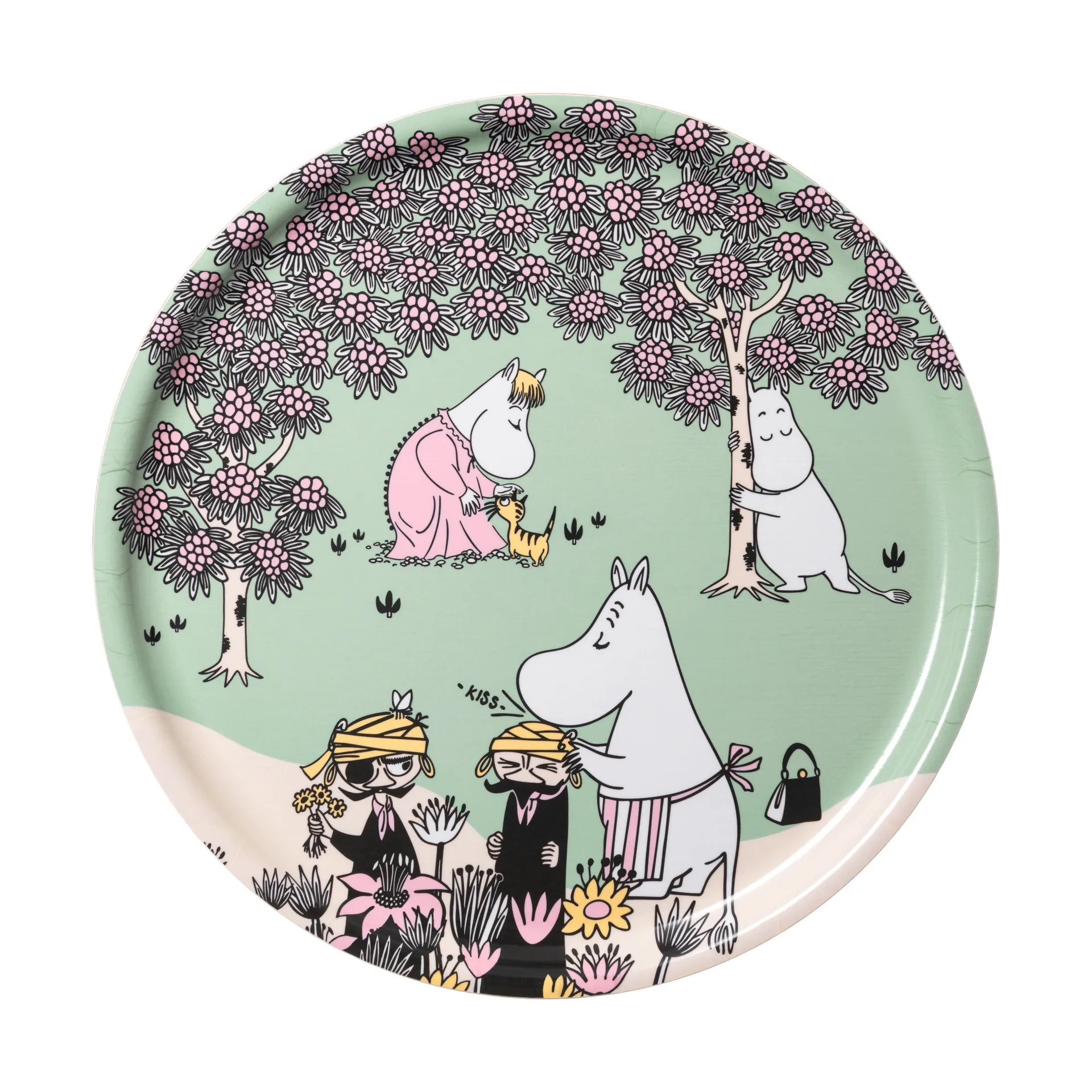 Plateau Moomin Omtanke, Ø35 cm Moomin Arabia