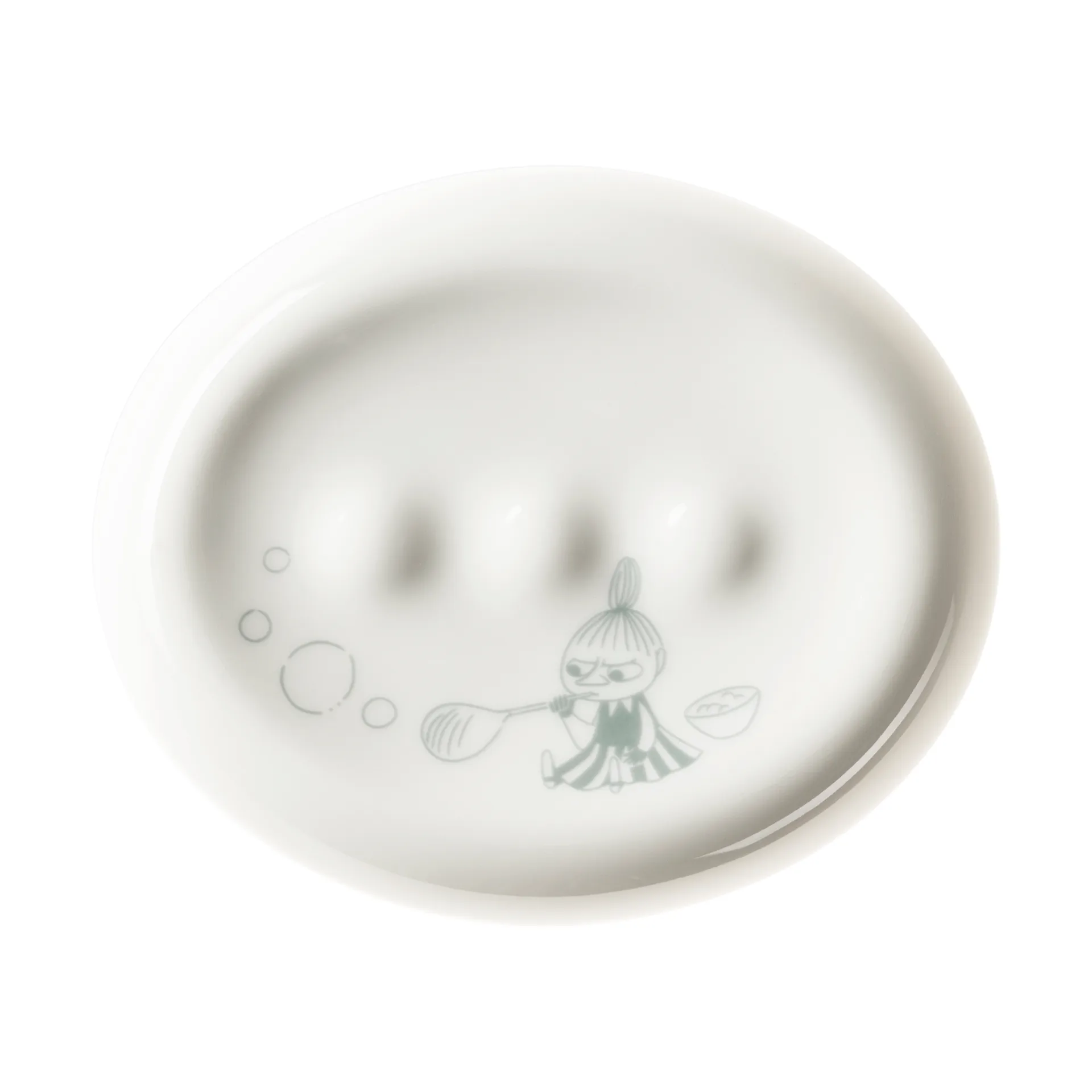 Porte-savon Mumin, Bain vert-blanc Moomin Arabia