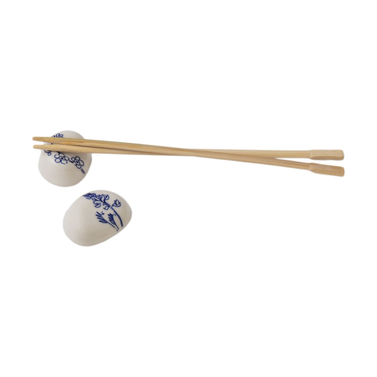 Moomin Arabia Repose-baguettes Mumin Haru, lot de 2 Bleu-blanc