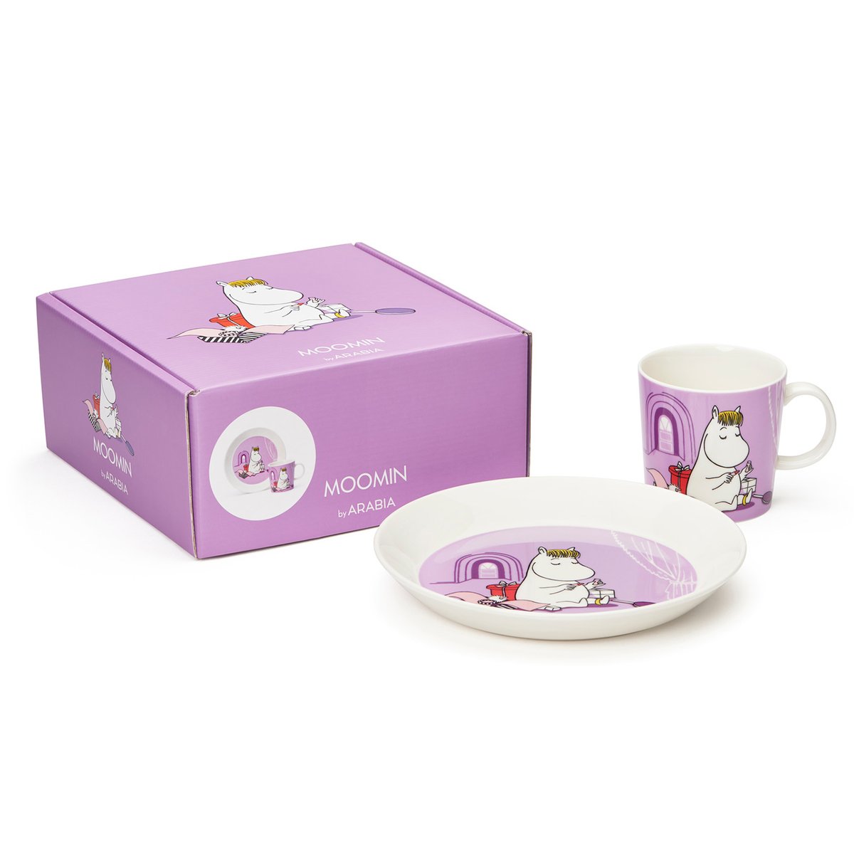 Moomin Arabia Service pour enfant Moomin Demoiselle Snorque violet