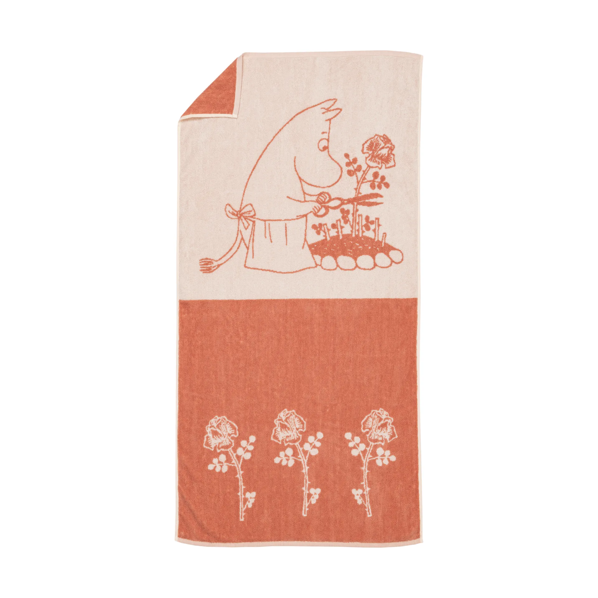 Serviette de bain Moomin 70x140 cm, Maman Moomin beige Moomin Arabia