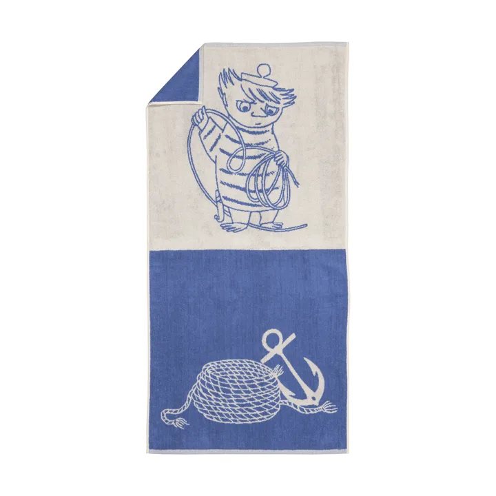 Serviette de bain Moomin 70x140 cm - Too-ticky, bleu - Moomin Arabia