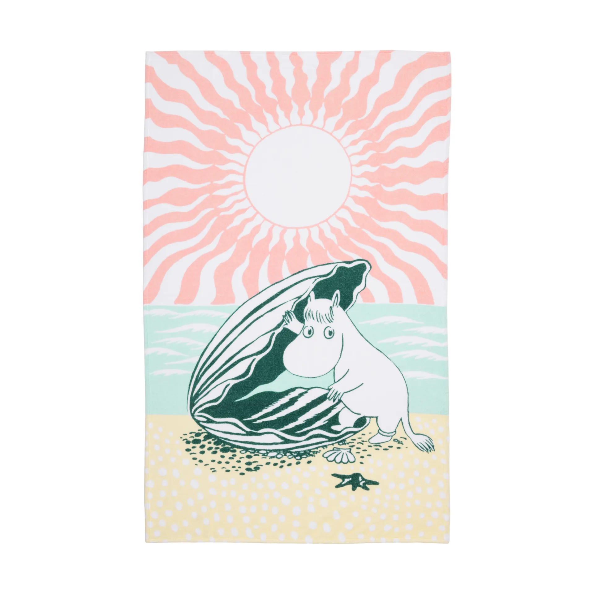 Serviette de plage Beach day Moomin, 93x150 cm Moomin Arabia