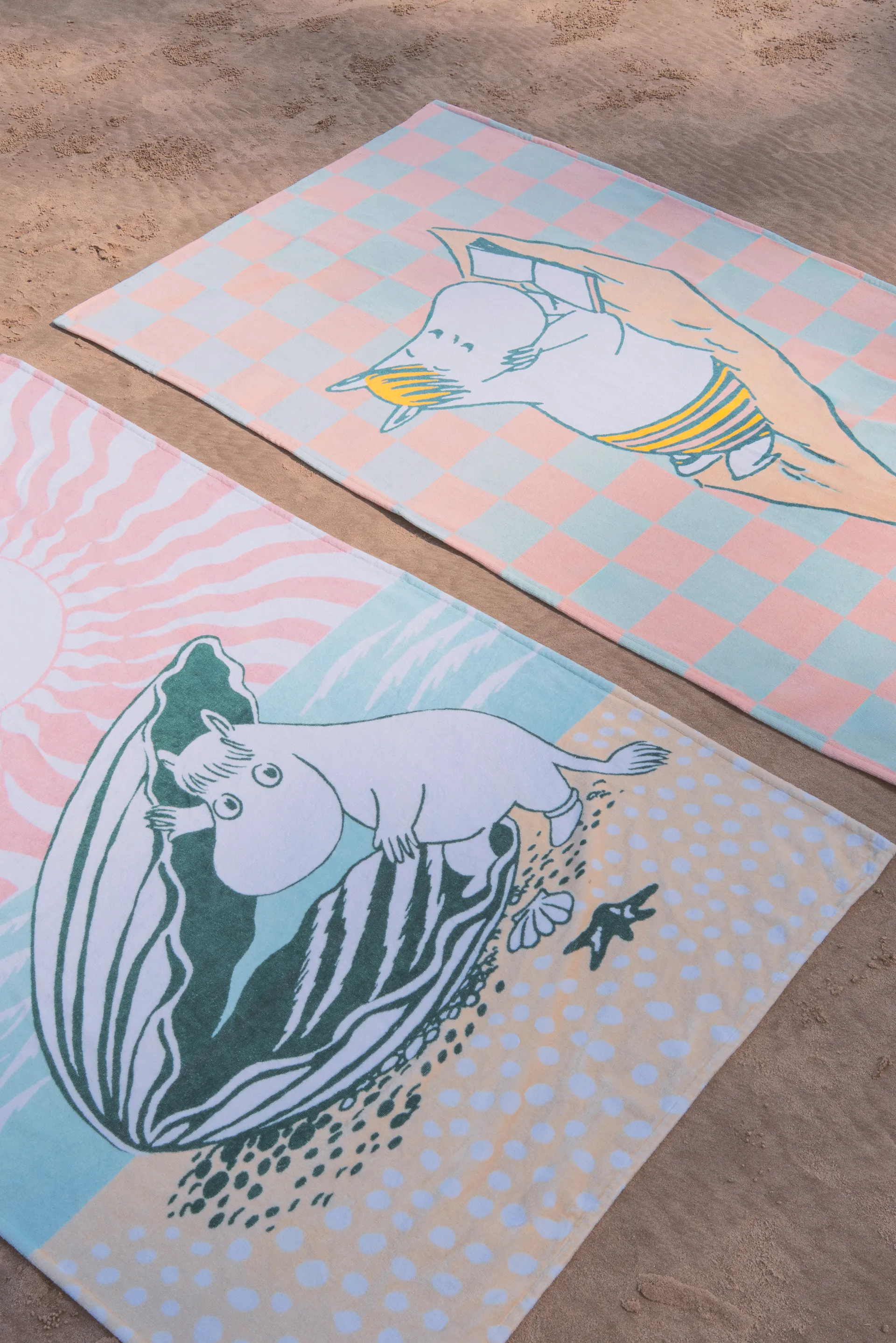 Serviette de plage Beach day Moomin, 93x150 cm Moomin Arabia