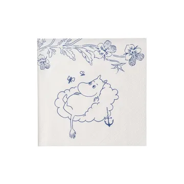 Serviette en papier Moomin Haru - 33x33 cm, lot de 20 - Moomin Arabia