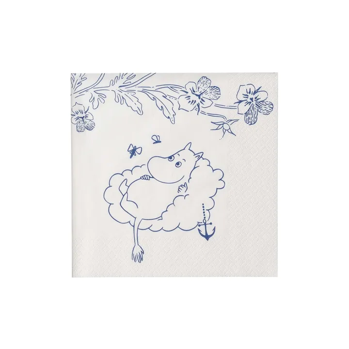 Serviette en papier Moomin Haru - 33x33 cm, lot de 20 - Moomin Arabia