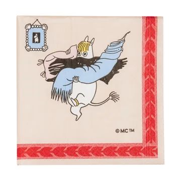 Serviette en papier Redo for semester Moomin 33 cm - Lot de 20 - Moomin Arabia