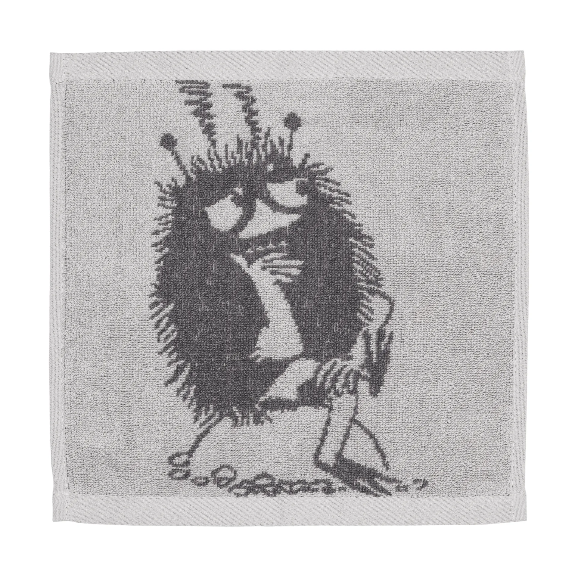 Serviette Moomin 25x25 cm, Stinky, gris Moomin Arabia