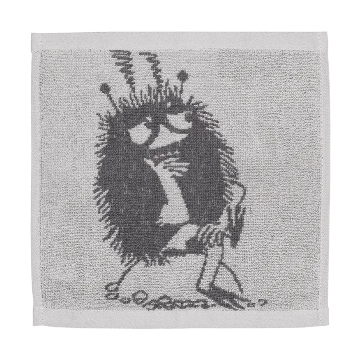 Serviette Moomin 25x25 cm - Stinky, gris - Moomin Arabia