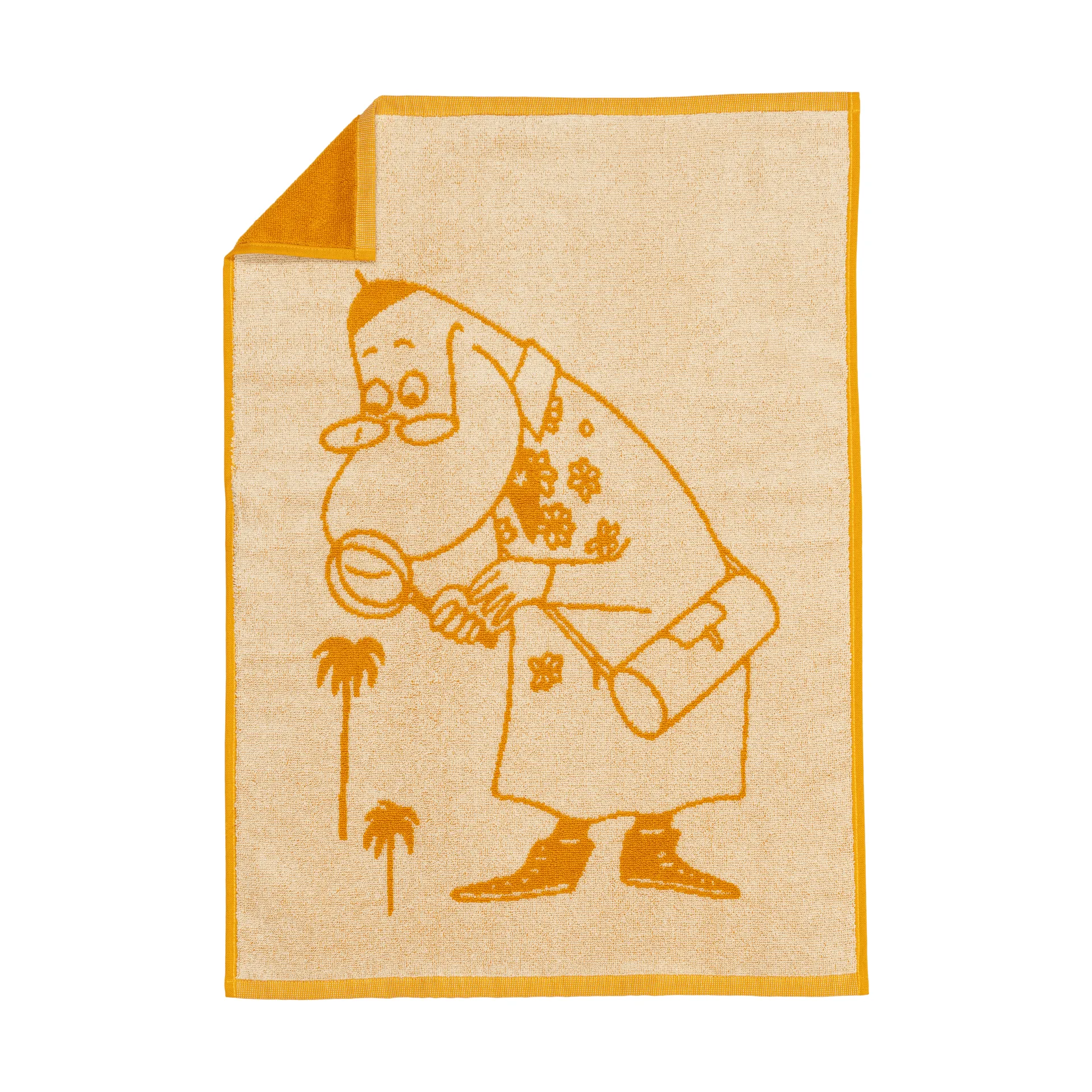 Serviette Moomin 50x70 cm, Hemulen, ocre Moomin Arabia