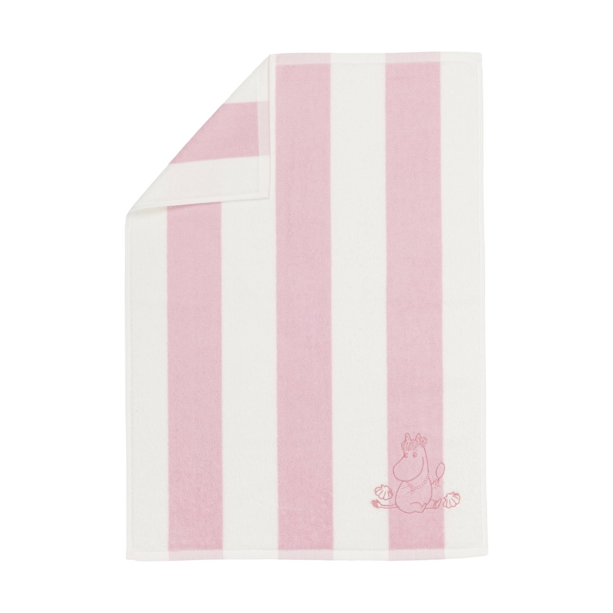 Moomin Arabia Serviette Moomin 50x70 cm Snäckskal rose-blanc