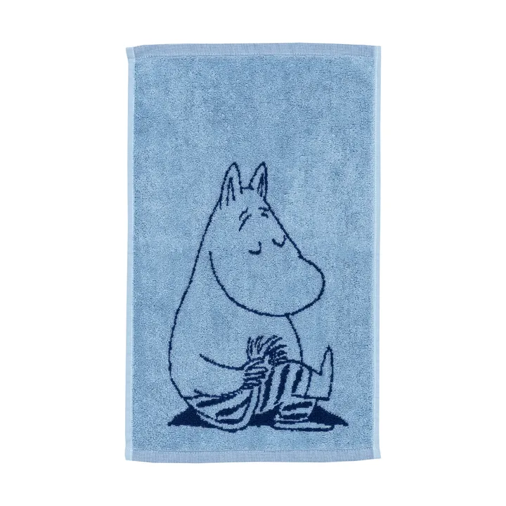 Serviette Mumin 30x50 cm - Moomin marin bleu - Moomin Arabia