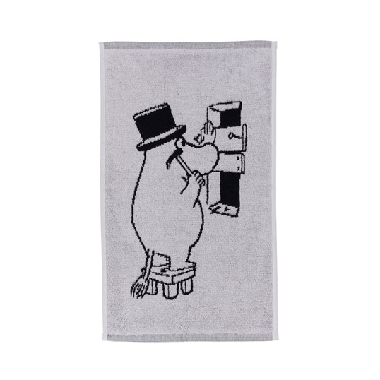 Moomin Arabia Serviette Mumin 30x50 cm Papa Moumine gris