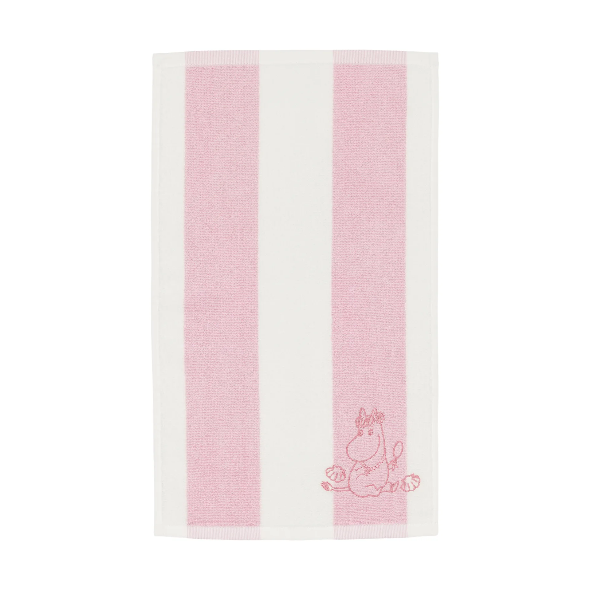 Serviette Mumin 30x50 cm, Snäckskal rose-blanc Moomin Arabia