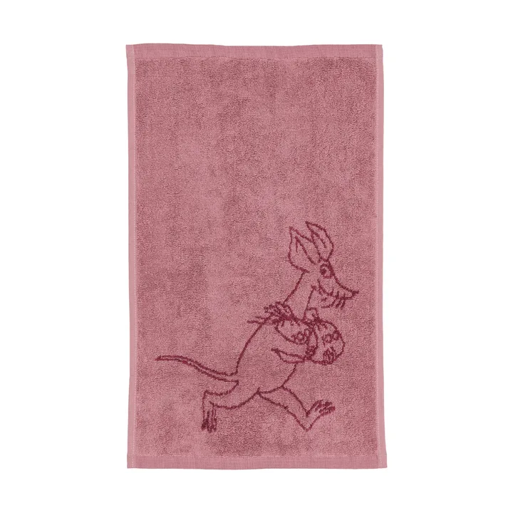 Serviette Mumin 30x50 cm - Sniff, mauve - Moomin Arabia