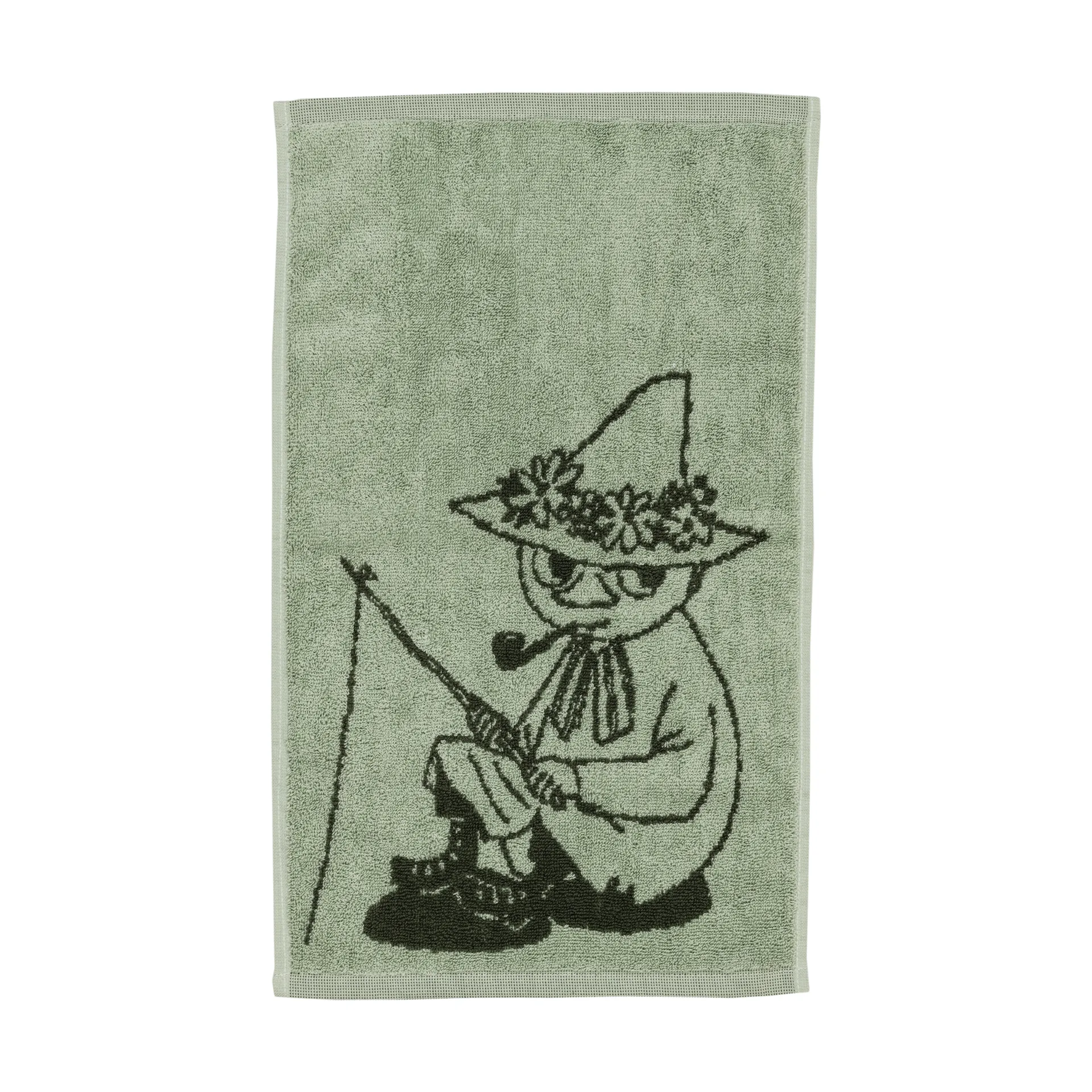 Serviette Mumin 30x50 cm, Snusmumriken vert Moomin Arabia
