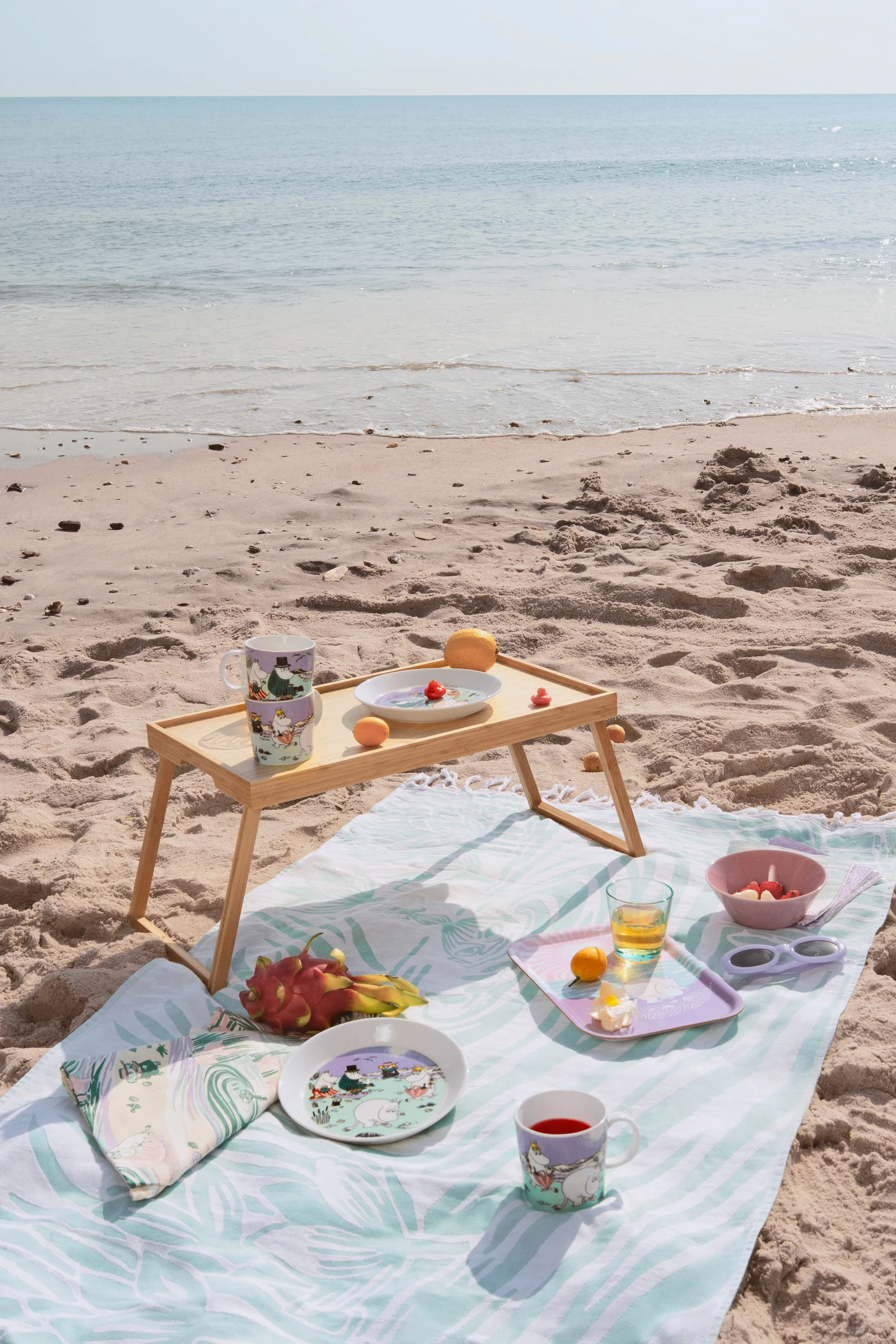 Serviette Mumin Hamam 80x150 cm, Multicolore Moomin Arabia