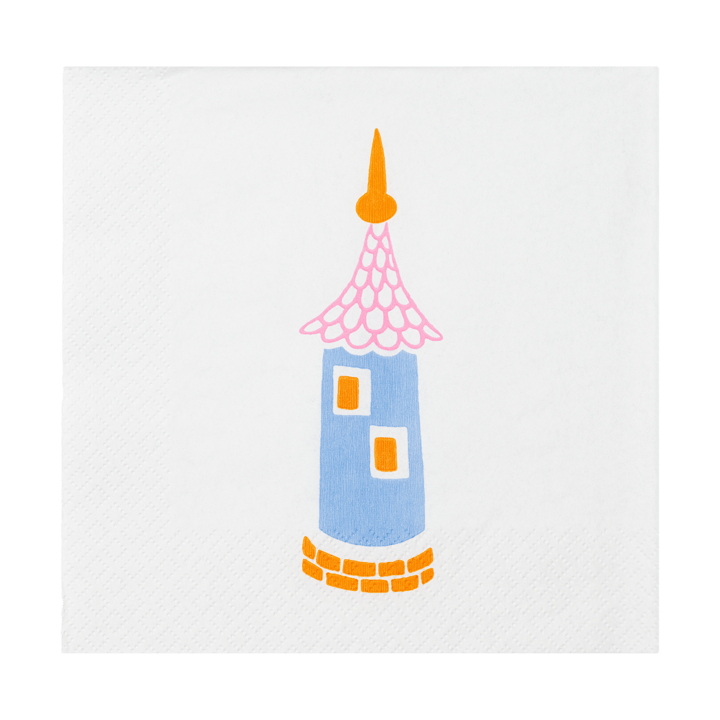 Serviettes en papier Party mumin 33x33 cm, paquet de 20, Multi Moomin Arabia