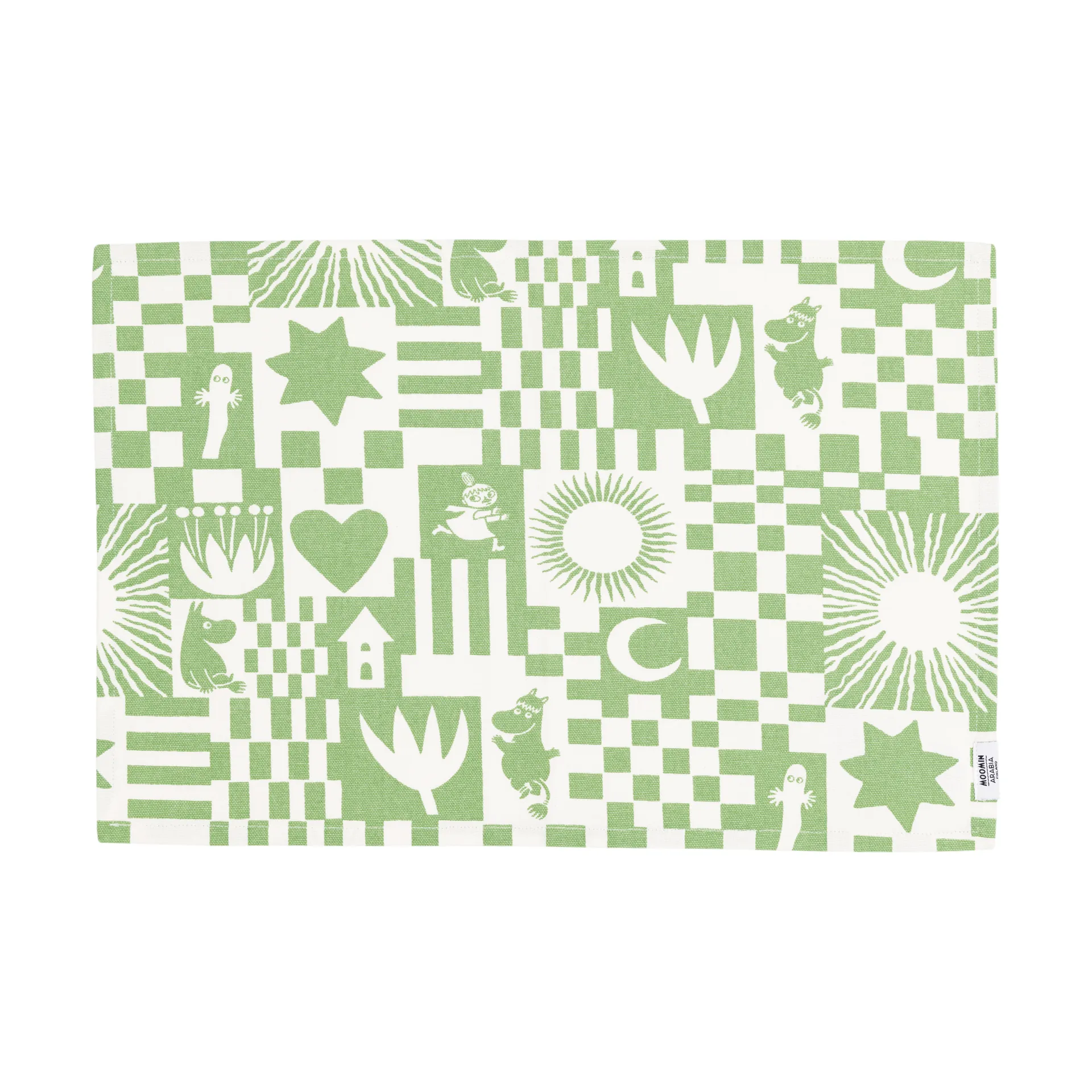 Set de table Party Mumin 31x46 cm, Vert Moomin Arabia