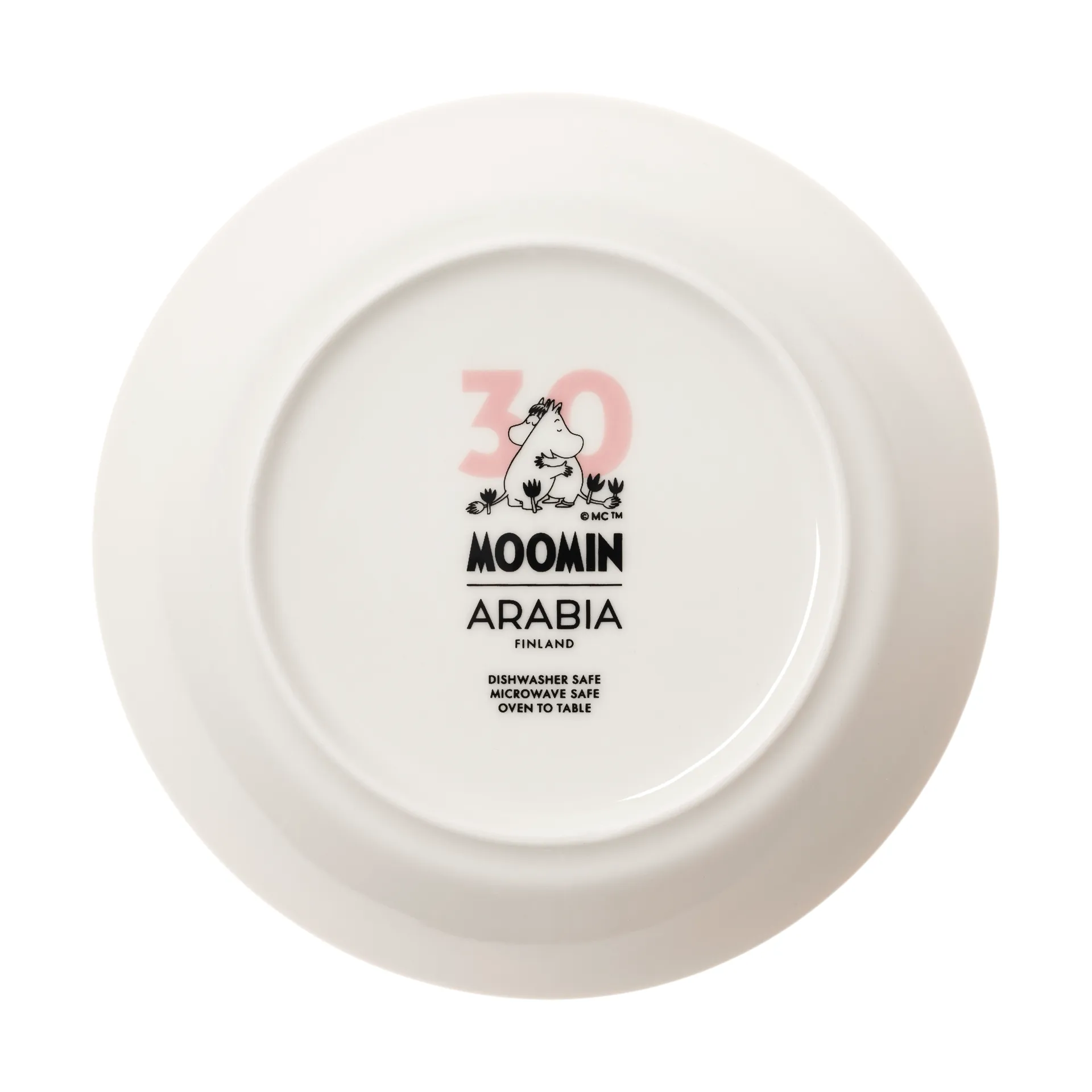Sous-tasse Moomin 30 ans Kärlek Limited Edition, Ø15 cm Moomin Arabia