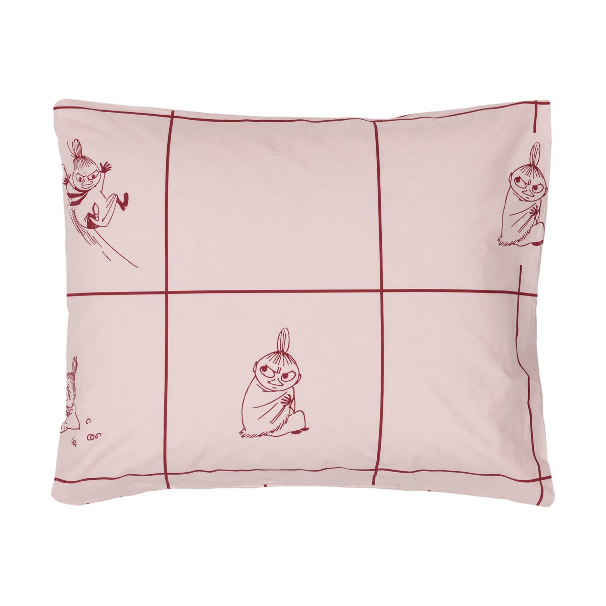 Moomin Arabia Taie d'oreiller Moomin 50x60 cm Lilla My rutig