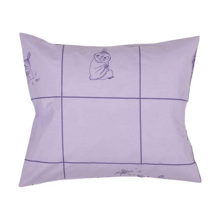 Taie d'oreiller Moomin 50x60 cm - Lilla My, violet - Moomin Arabia