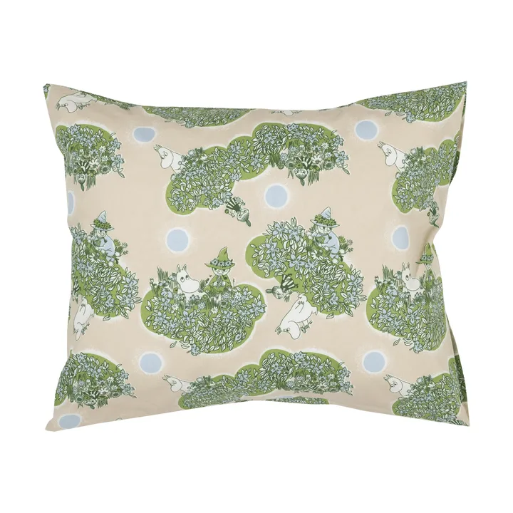 Taie d'oreiller Moomin 50x60 cm - Toujours ensemble - Moomin Arabia