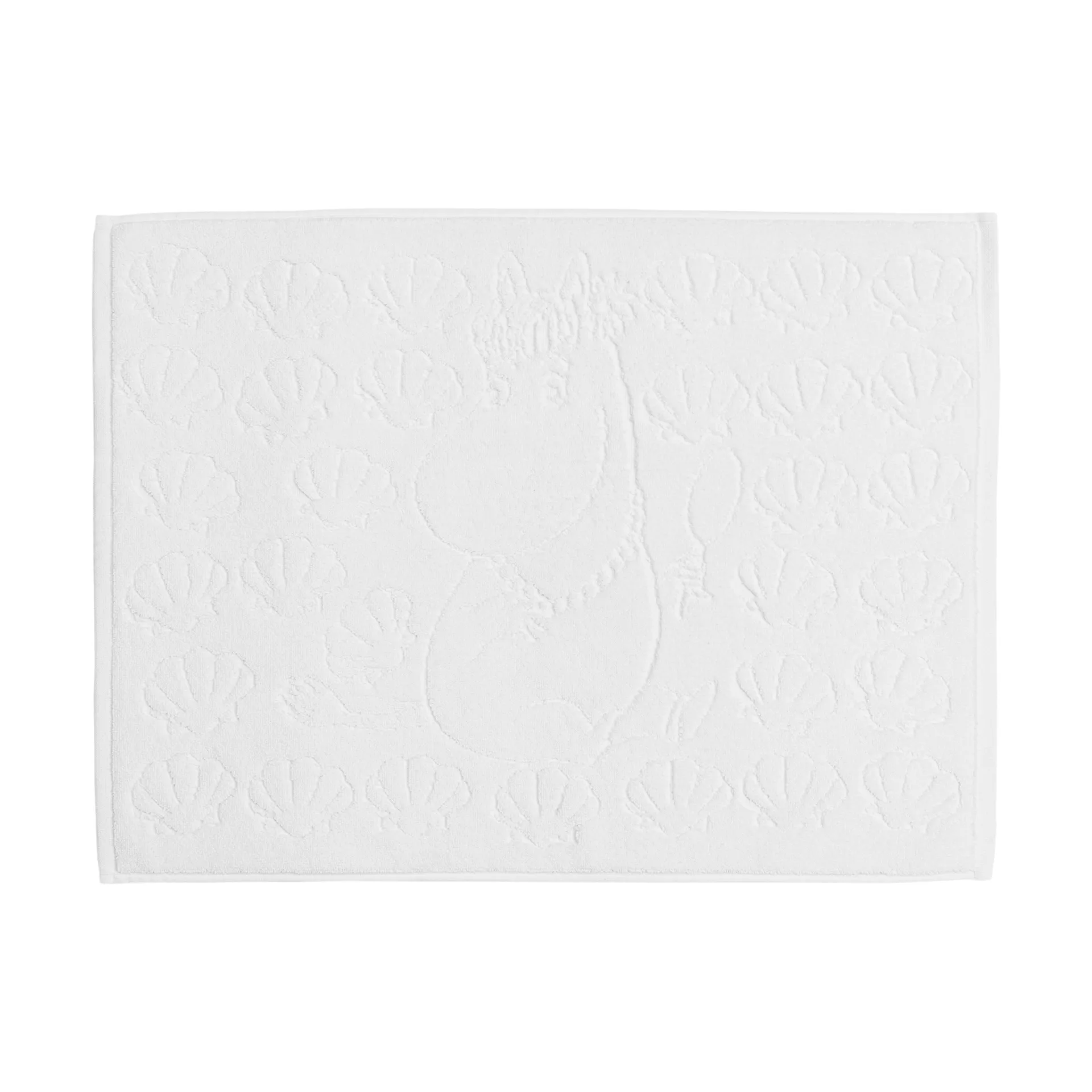 Tapis de bain Mumin 50x70 cm, Conchas brancas Moomin Arabia