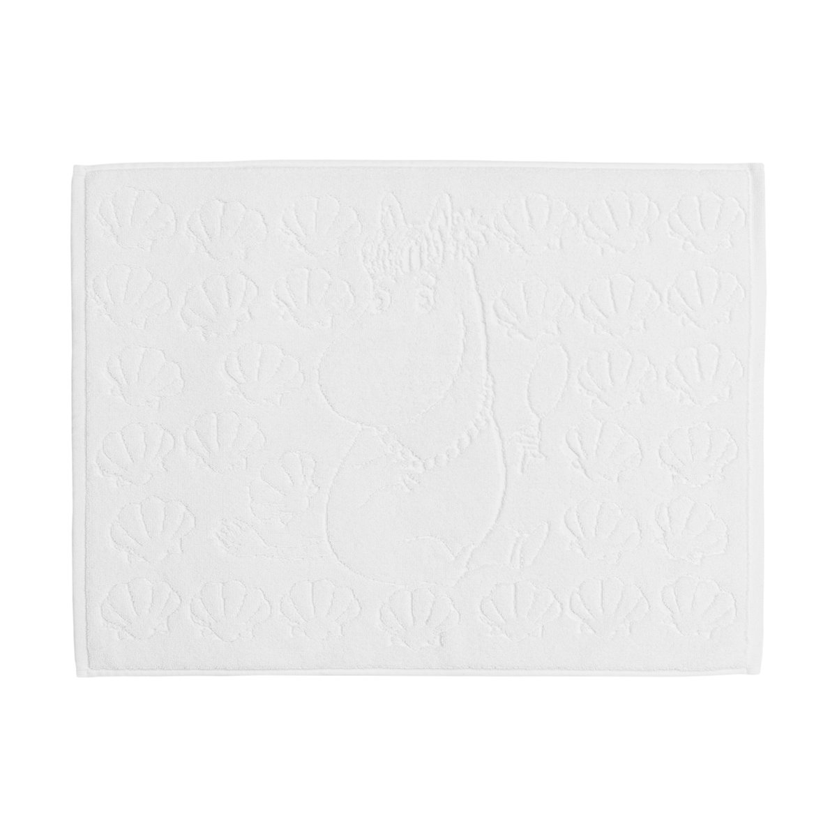 Moomin Arabia Tapis de bain Mumin 50x70 cm Conchas brancas
