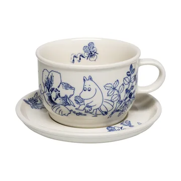 Tasse avec soucoupe Moomin Haru - 2 pièces - Moomin Arabia