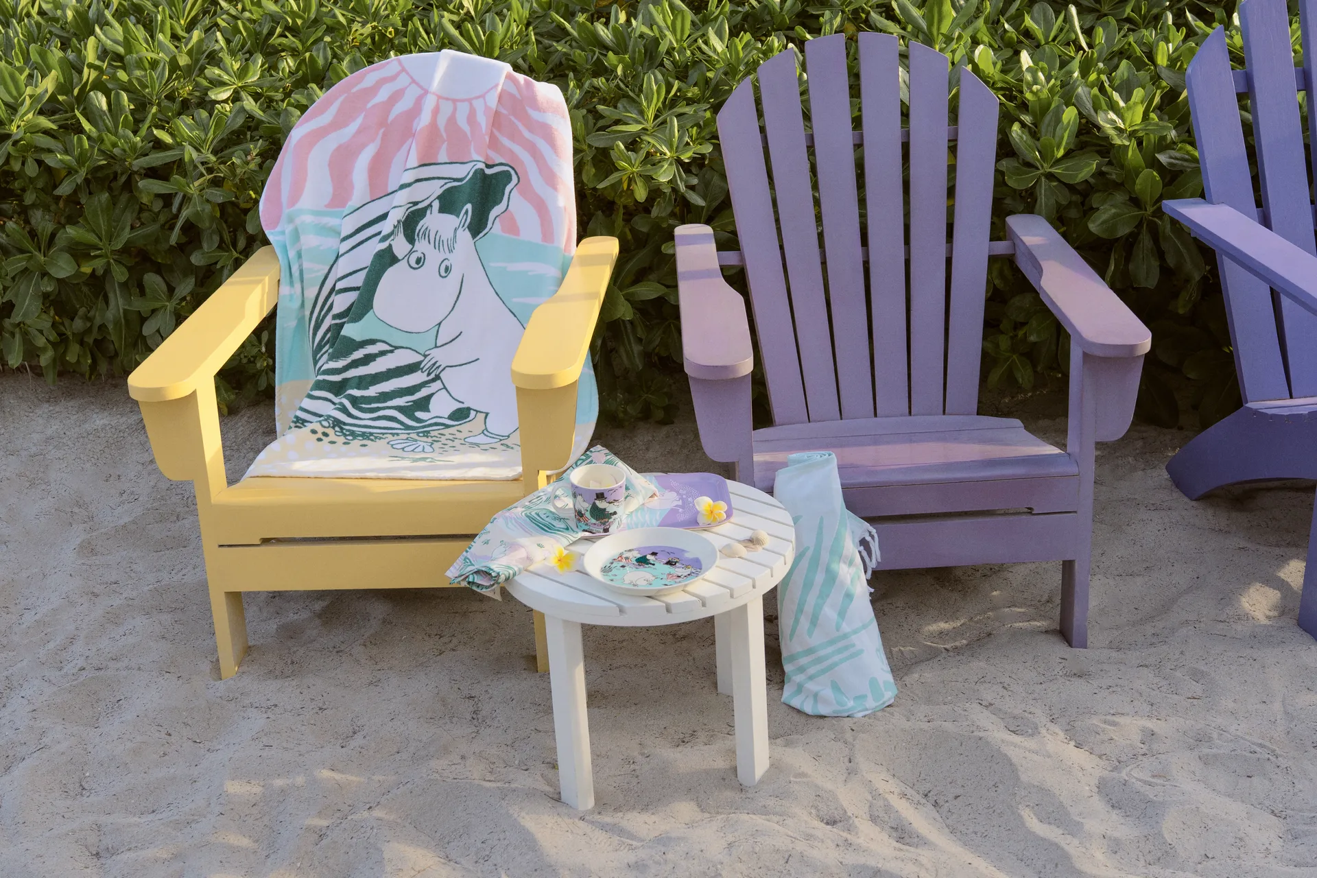 Torchon de cuisine Beach day Mumin, 50x70 cm Moomin Arabia