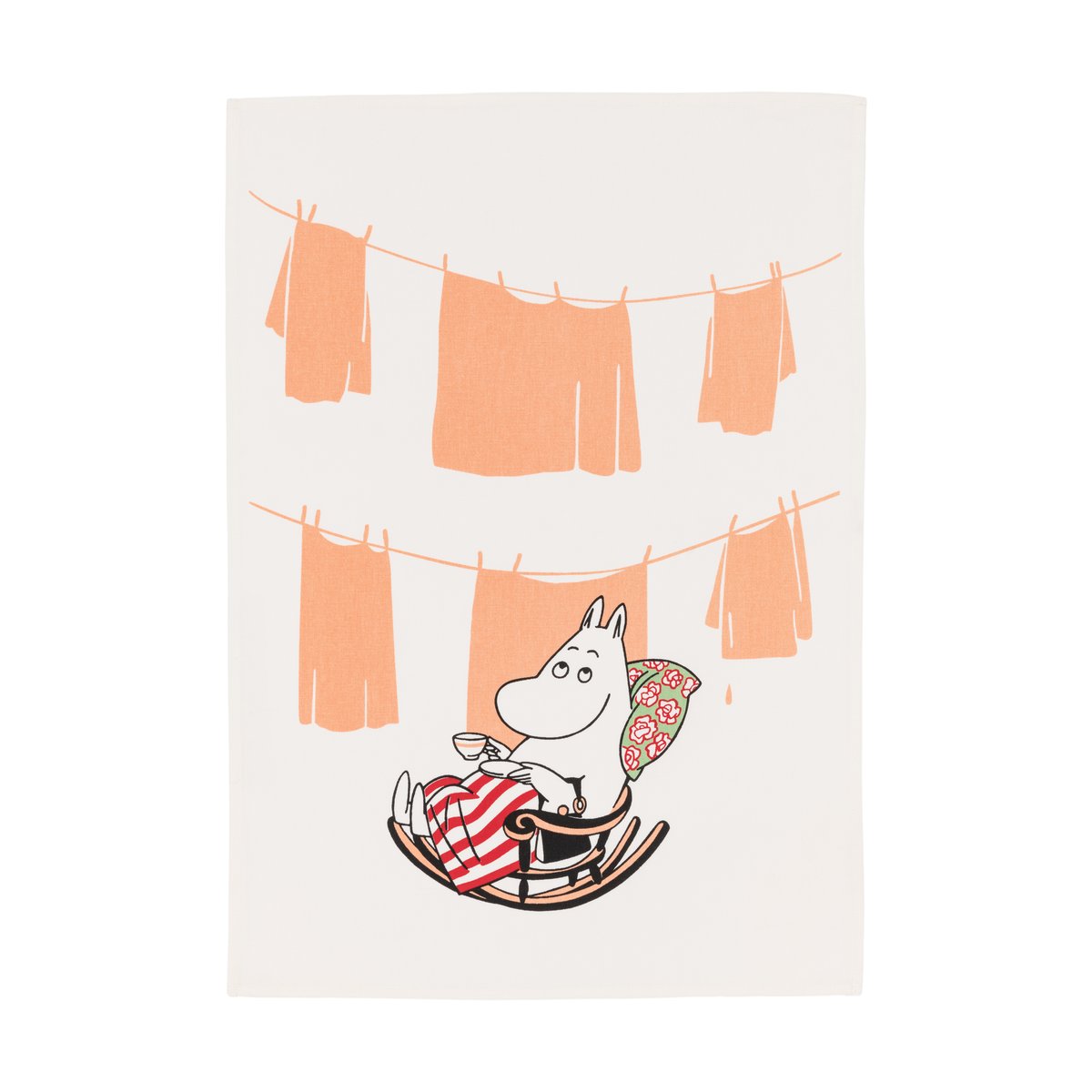 Moomin Arabia Torchon de cuisine Mumin Muminmamma 50x70 cm