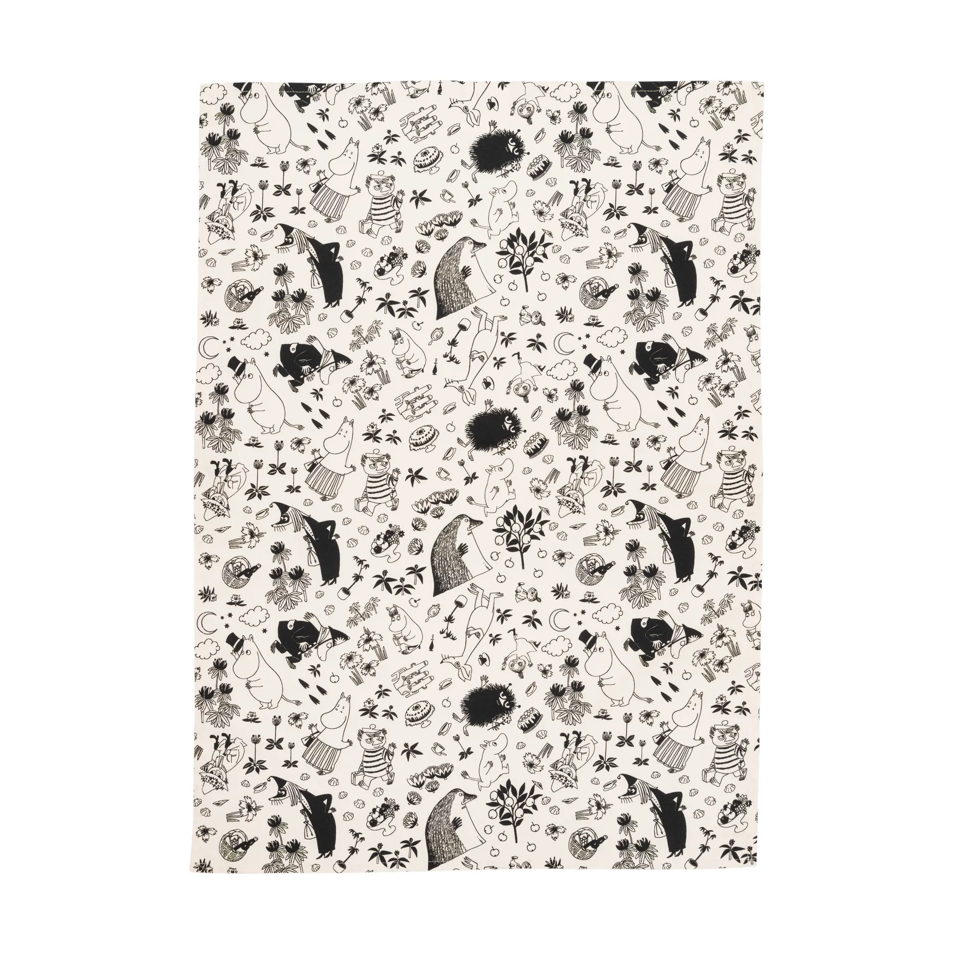 Torchon Mumin 50x70 cm, Off-white Moomin Arabia