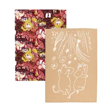 Torchons Moomin Festive Moments, 2 pièces - 50x70 cm - Moomin Arabia