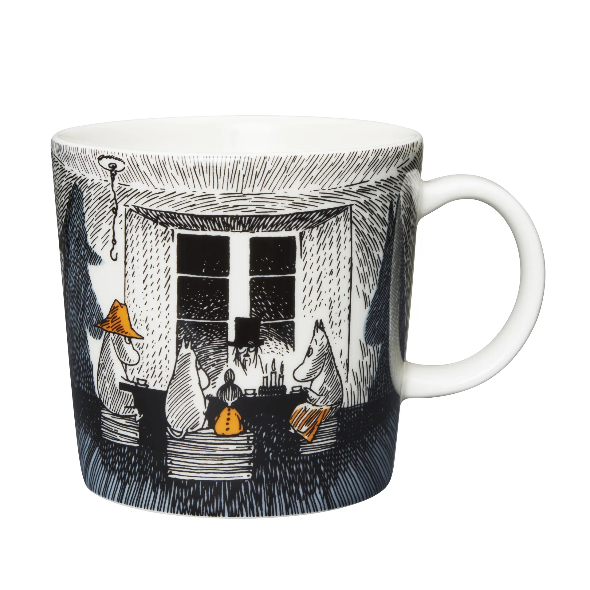 True to its origins Mug Moomin 2017, noir Moomin Arabia