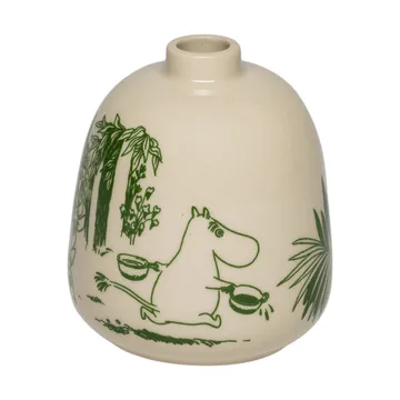 Vase Forêt mystérieuse Moomin - Grön, 8,3 cm - Moomin Arabia