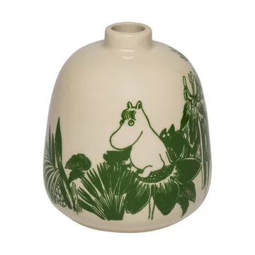 Vase Forêt mystérieuse Moomin - Grön, 8,3 cm - Moomin Arabia