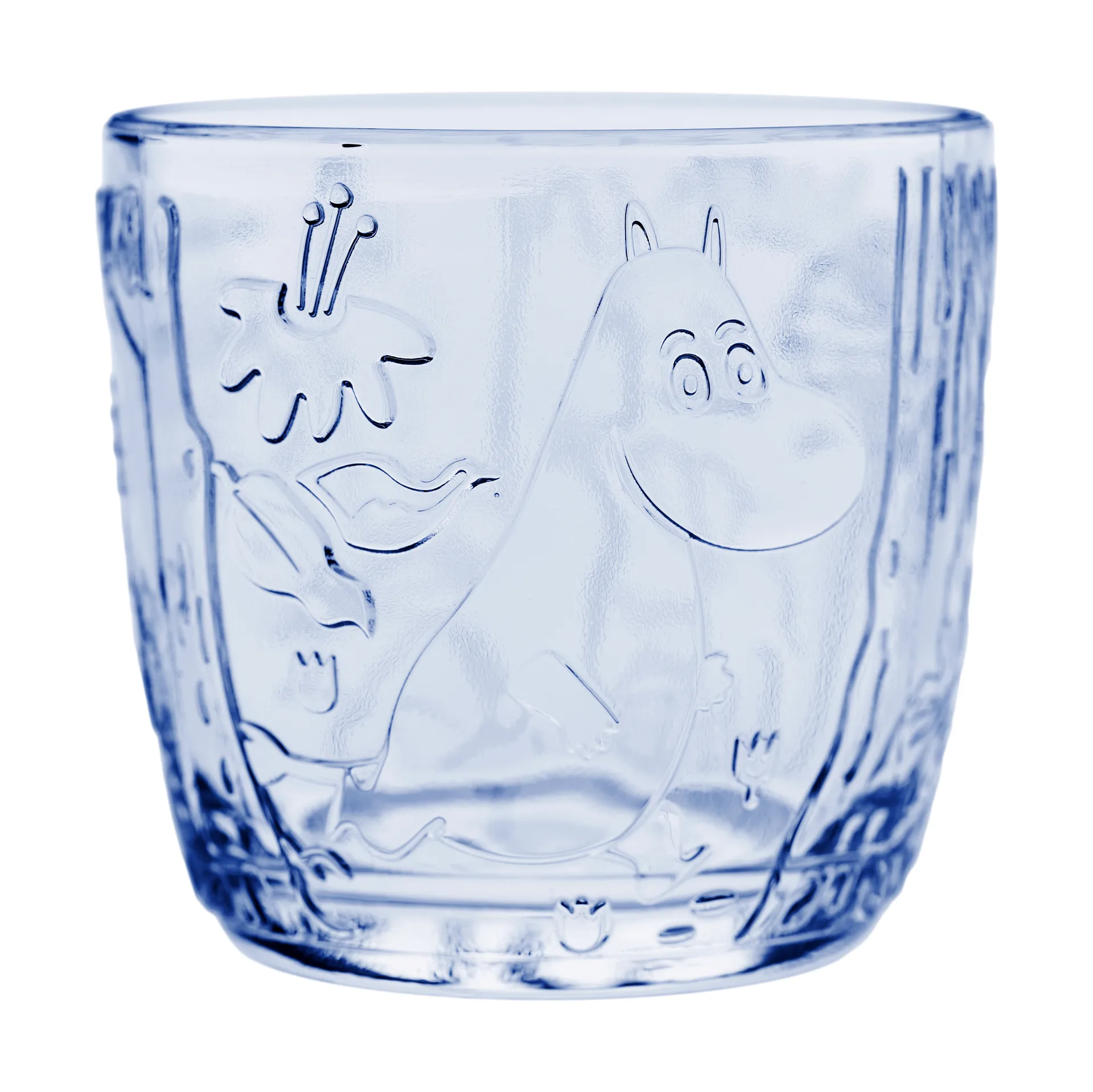 Verre Moomin 28 cl Lot de 2, Bleu clair Moomin Arabia