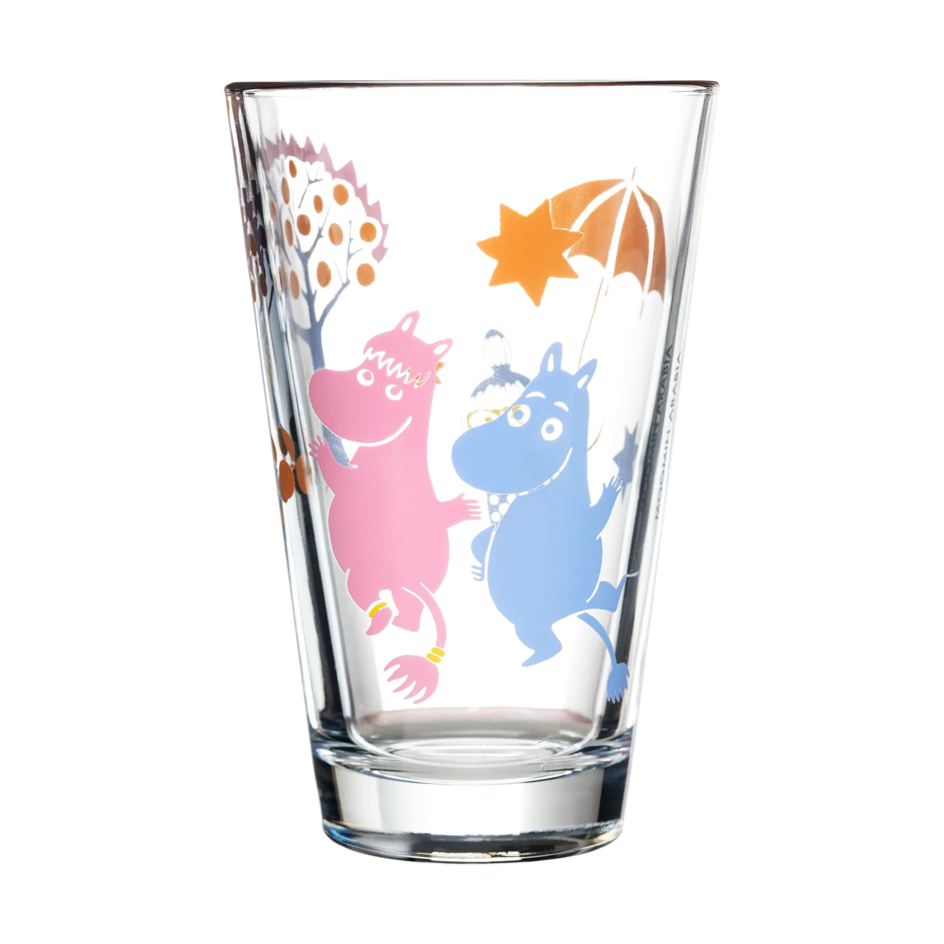 Verres Moomin Party 30cl, pack de 2, Clair Moomin Arabia
