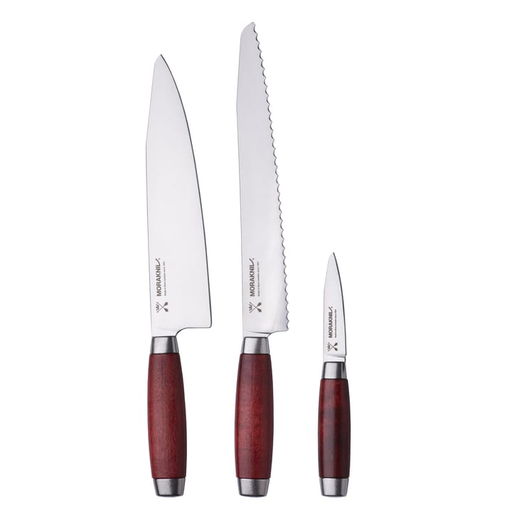 Ensemble de couteaux Morakniv 3 Pièces, Rouge Morakniv