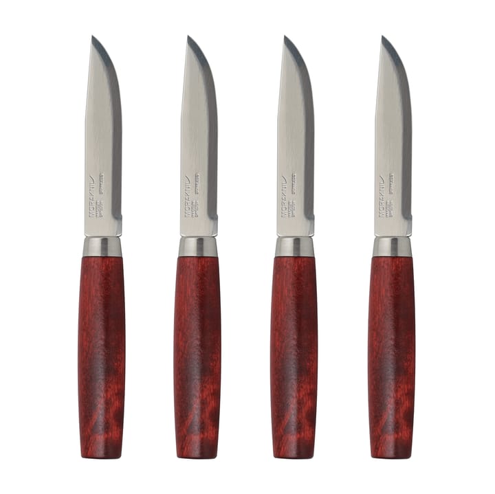 Morakniv Classic Steak Knife Lot de 4 - Rouge - Morakniv