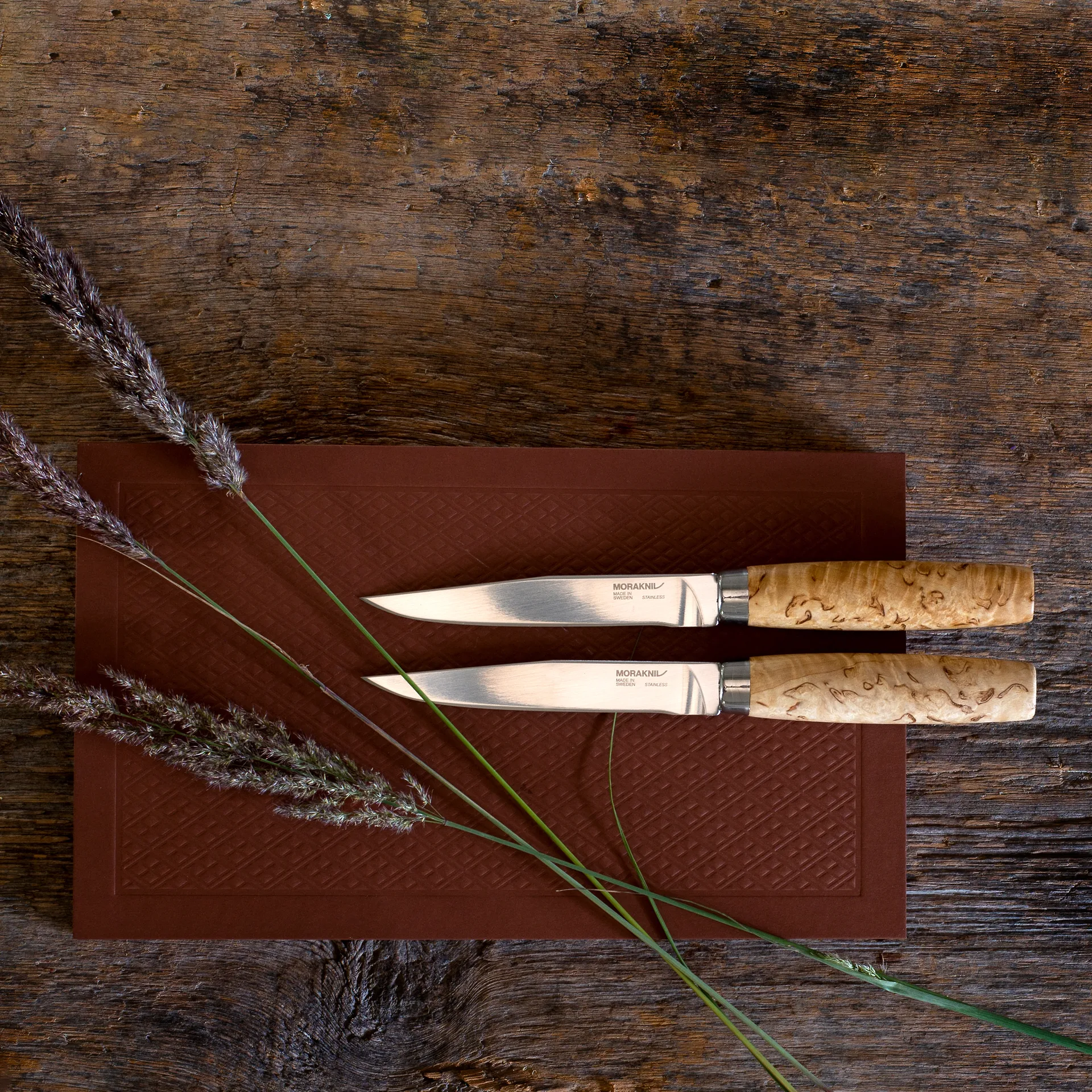 Morakniv Masur Steak Knife Lot de 2, Nature Morakniv