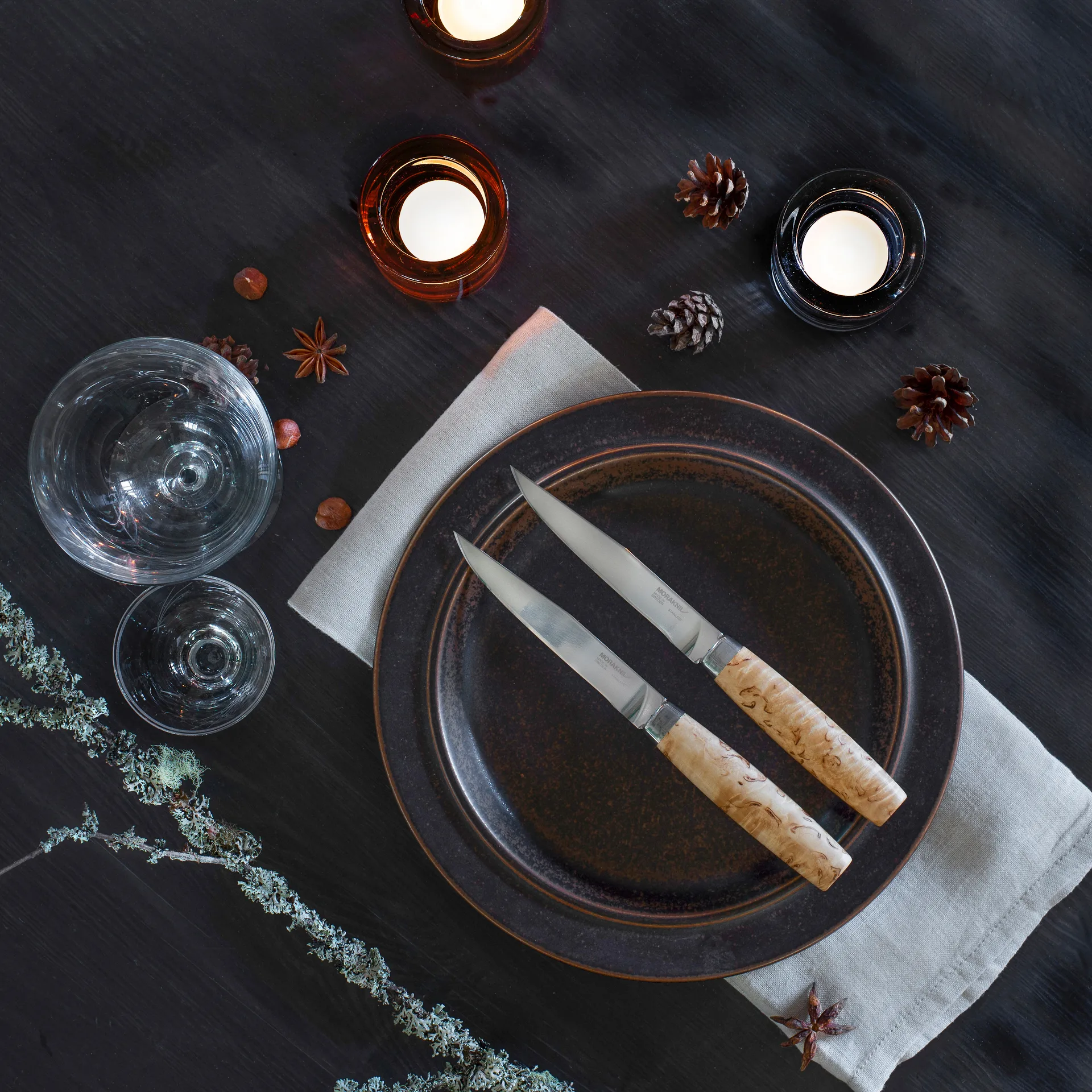 Morakniv Masur Steak Knife Lot de 4, Nature Morakniv