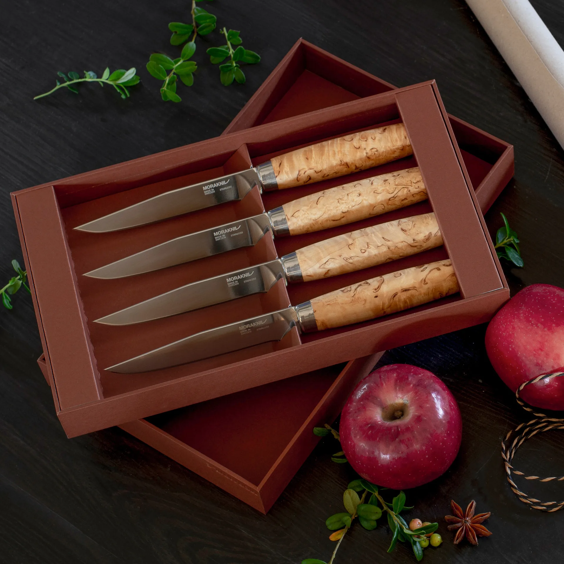 Morakniv Masur Steak Knife Lot de 4, Nature Morakniv