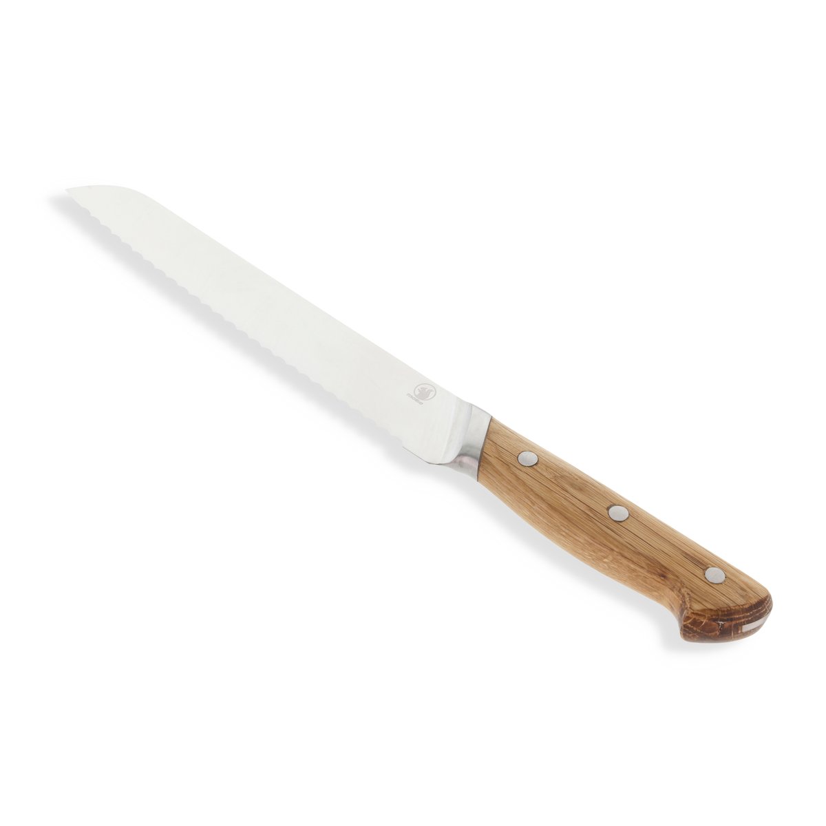 morsø couteau à pain foresta 32,5 cm acier inoxydable-chêne