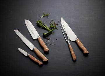 Couteau de chef Foresta 33 cm - Acier inoxydable-chêne - Morsø