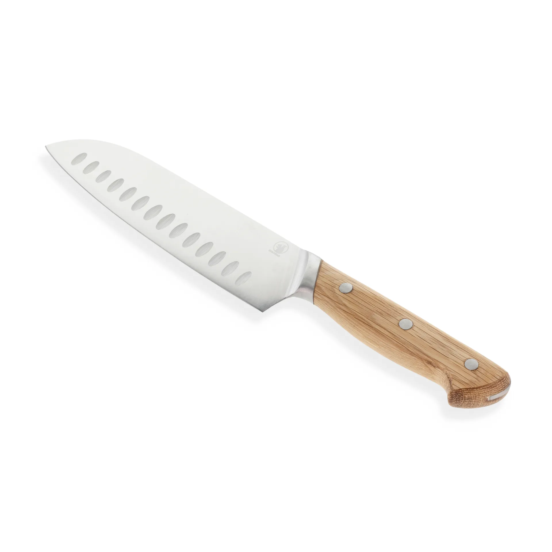 Couteau santoku Foresta 30 cm, Acier inoxydable-chêne Morsø