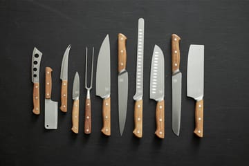 Lot de couteaux à fromage Foresta 3 pièces - Chêne-acier inoxydable - Morsø