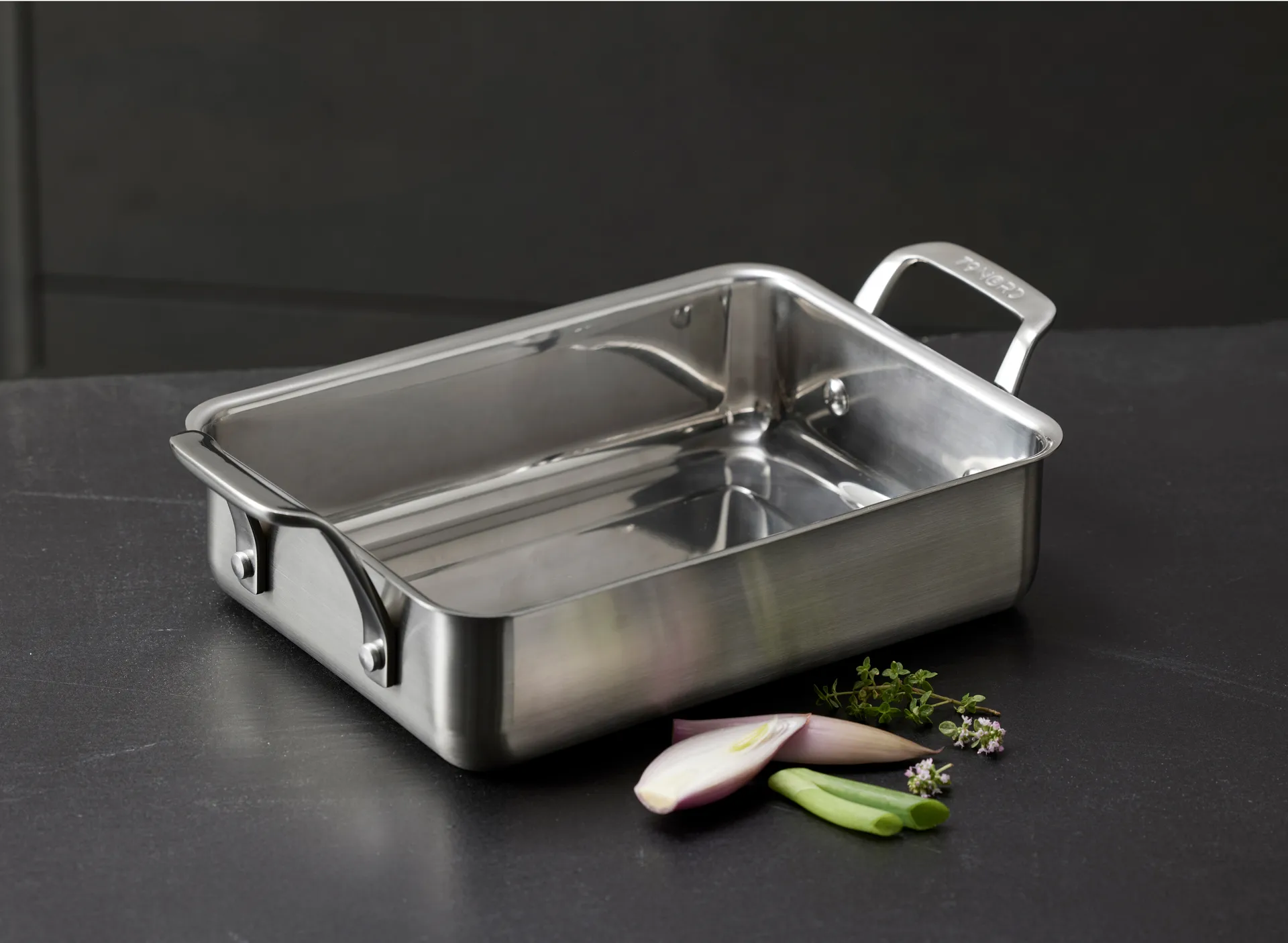 Plat à four 79NORD 34,5x20x9 cm, Acier inoxydable Morsø